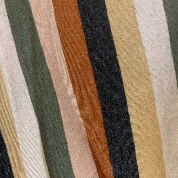 COPY - 💘2 for $20💘American Eagle Multicolor Striped Tie Up Button Detail Tee Sh… - Picture 5 of 7